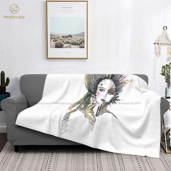 blankets punk blanket novelty fleece all weather super soft fashion bedspread