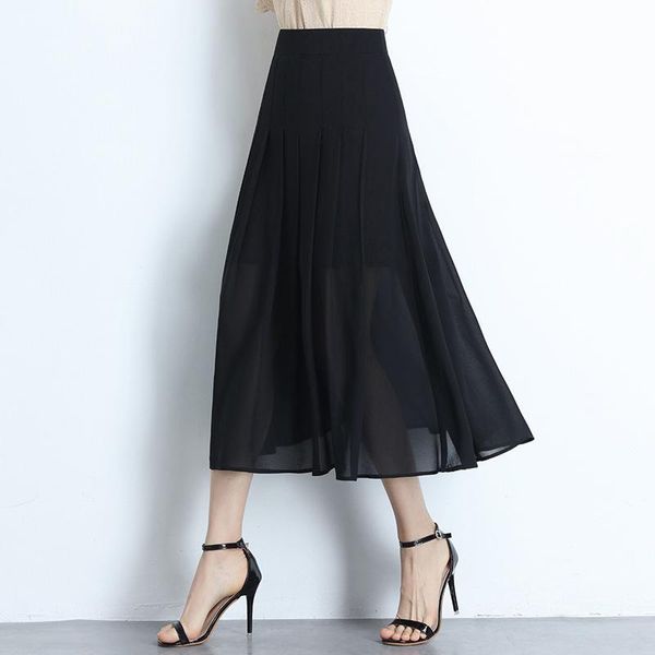 skirts 2021 spring & summer arrival high waist slim chiffon long skirt retro floral casual women a-line pleated, Black
skirts 2021 spring & summer arrival high waist slim chiffon long skirt retro floral casual women a-line pleated, Black
