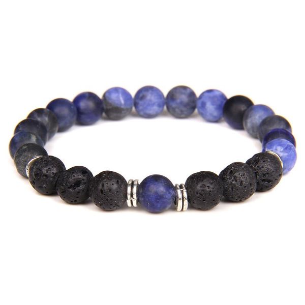 beaded, strands matte natural stone lava charm bracelets for women men essential oil diffuser sodalite energy balance bangles fashion jewelr, Black
beaded, strands matte natural stone lava charm bracelets for women men essential oil diffuser sodalite energy balance bangles fashion jewelr, Black