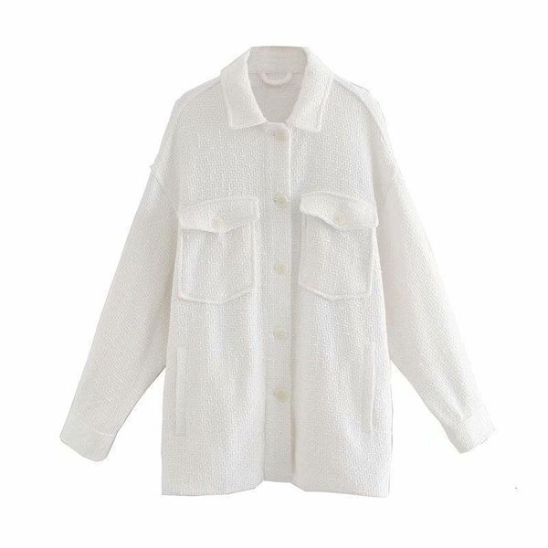 zxqj elegant women white tweed shirts 2021 autumn fashion ladies pocket shirt female chic loose casual girls blouses
zxqj elegant women white tweed shirts 2021 autumn fashion ladies pocket shirt female chic loose casual girls blouses