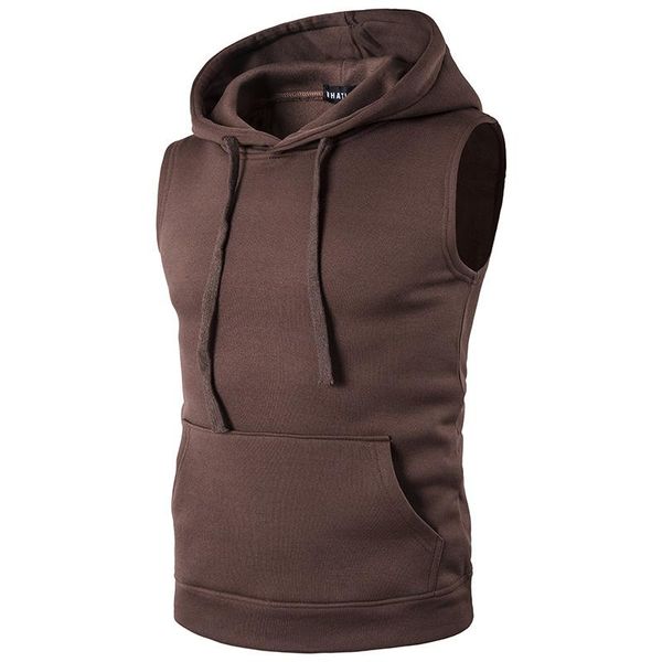 men's vests luclesam men sport hooded tank workout sleeveless hoodies with pocket veste sans manche gilet homme, Black;white
men's vests luclesam men sport hooded tank workout sleeveless hoodies with pocket veste sans manche gilet homme, Black;white