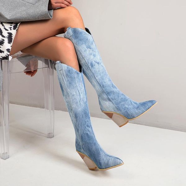 boots women shoes 2021 fashion winter knee-high for pointed toe 34-48, Black
boots women shoes 2021 fashion winter knee-high for pointed toe 34-48, Black