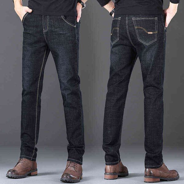 autumn and winter slim straight elastic black jeans daily ordinary trousers men's pants, Blue
autumn and winter slim straight elastic black jeans daily ordinary trousers men's pants, Blue