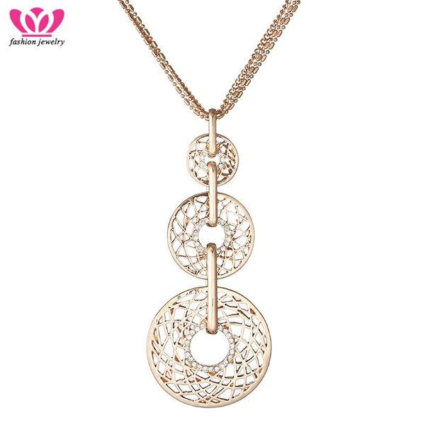 pendant necklaces statement rose gold hollow circles necklace & vintage style three-in-one chain for women jewelry prom gift, Silver
pendant necklaces statement rose gold hollow circles necklace & vintage style three-in-one chain for women jewelry prom gift, Silver