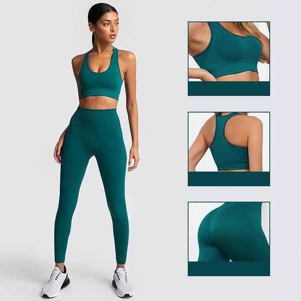 yoga outfit 2pcs summer fitness seamless women set gym bra leggings pants exercise wear workout running suit sportswear athletic
yoga outfit 2pcs summer fitness seamless women set gym bra leggings pants exercise wear workout running suit sportswear athletic