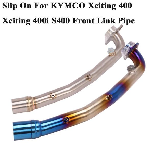 motorcycle exhaust system slip on for kymco xciting 400 400i s400 escape front tube link pipe connect original muffler
motorcycle exhaust system slip on for kymco xciting 400 400i s400 escape front tube link pipe connect original muffler