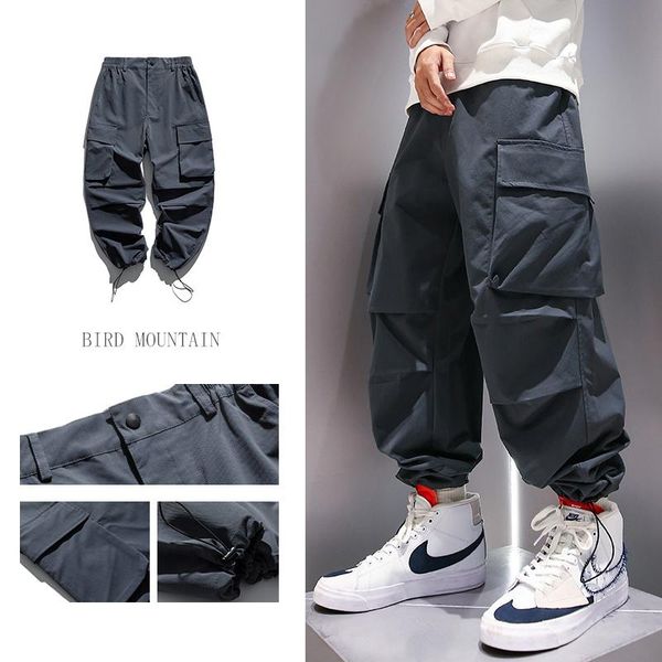 men's pants korean fashion hip hop casual trousers loose straight cargo 2021 japanese streetwear harajuku baggy joggers men clothing, Black
men's pants korean fashion hip hop casual trousers loose straight cargo 2021 japanese streetwear harajuku baggy joggers men clothing, Black