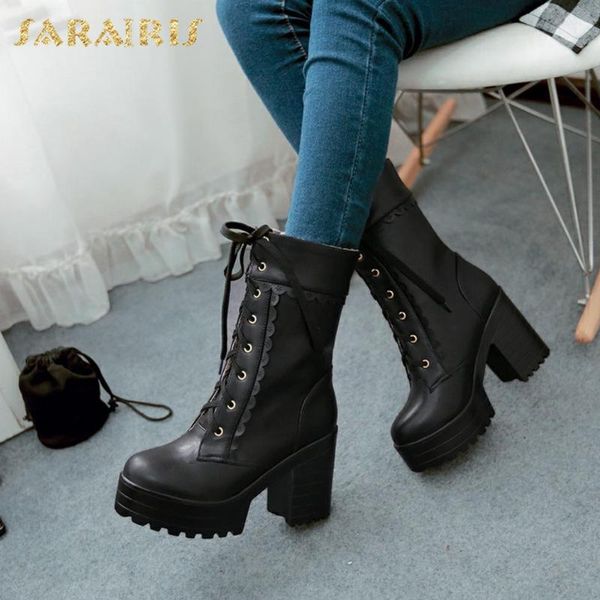 boots sarairis 2021 lace comfortable shoes woman bootie platform fashion thick heels cosplay sweet short plush ladies, Black
boots sarairis 2021 lace comfortable shoes woman bootie platform fashion thick heels cosplay sweet short plush ladies, Black