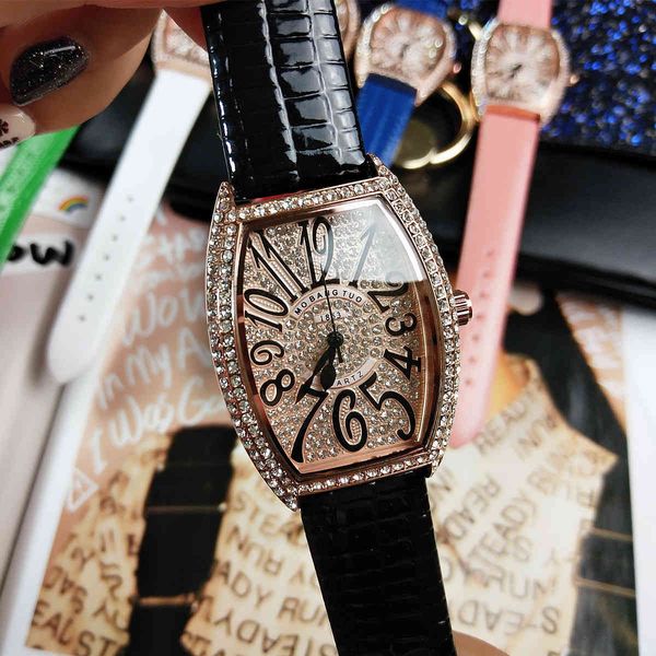 watch wechat red same female wine barrel fashion full drilling waterproof quartz real belt, Slivery;brown
watch wechat red same female wine barrel fashion full drilling waterproof quartz real belt, Slivery;brown