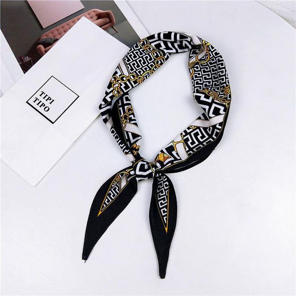 scarves diamond women head wrap silk small square flower floral printed stewardess triangle scarf satin, Blue;gray
scarves diamond women head wrap silk small square flower floral printed stewardess triangle scarf satin, Blue;gray