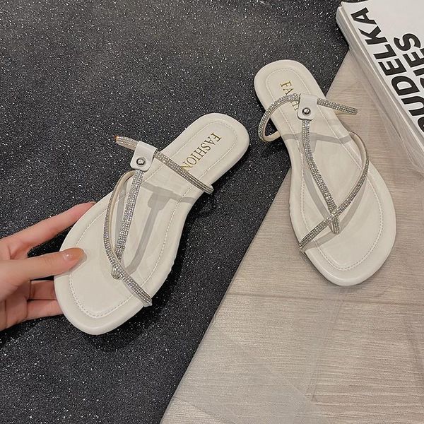slippers shoes rivet woman's glitter slides big size low 2021 flat summer jelly rubber pu hoof heels fabric crystal f, Black
slippers shoes rivet woman's glitter slides big size low 2021 flat summer jelly rubber pu hoof heels fabric crystal f, Black