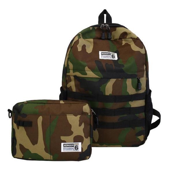 backpack couples men women 2pces backbag hiking camping bag travelling camouflage school detachable versatile
backpack couples men women 2pces backbag hiking camping bag travelling camouflage school detachable versatile