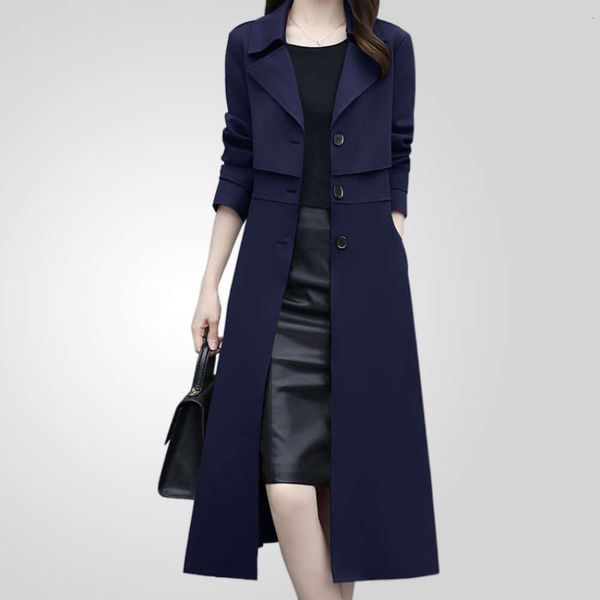 grade windbreaker mid long 2020 autumn new women's fashion ins korean slim over knee coat, Tan;black
grade windbreaker mid long 2020 autumn new women's fashion ins korean slim over knee coat, Tan;black