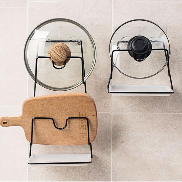 kitchen storage & organization wall hanging pot lid holder punch-pan cover rack mounted cooking utensil tool organizer
kitchen storage & organization wall hanging pot lid holder punch-pan cover rack mounted cooking utensil tool organizer