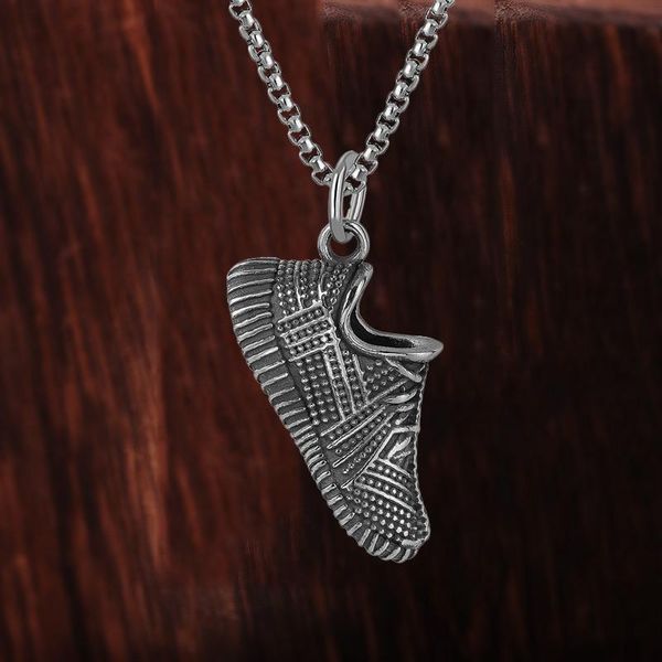 pendant necklaces unique sport shoes necklace men woment stainless steel punk biker jewelry running gift for sports lover, Silver
pendant necklaces unique sport shoes necklace men woment stainless steel punk biker jewelry running gift for sports lover, Silver