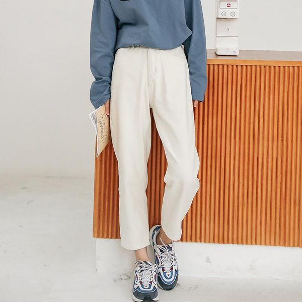 women's jeans 2021 autumn winter vintage high waist white straight pants streetwear loose buttons female denim long, Blue
women's jeans 2021 autumn winter vintage high waist white straight pants streetwear loose buttons female denim long, Blue