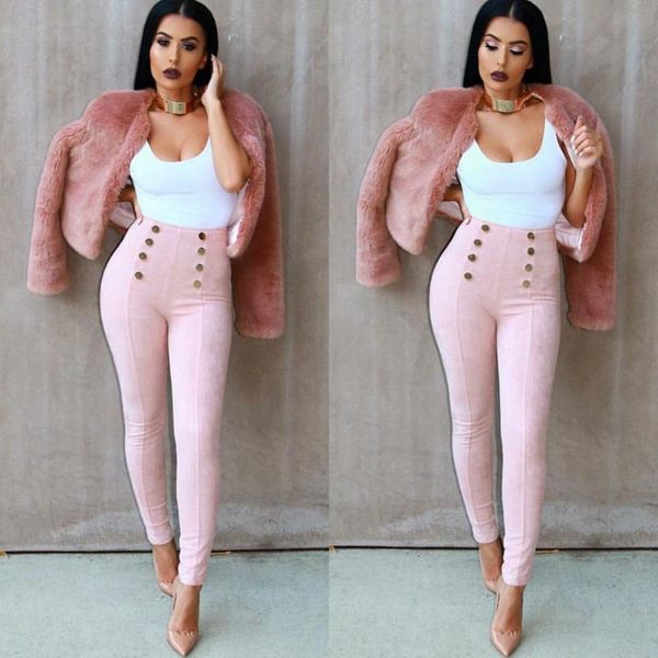 women's pants & capris 2021 est women pink red gold green grey suede fabric button solid bodycon clubwear wholesale festa, Black;white
women's pants & capris 2021 est women pink red gold green grey suede fabric button solid bodycon clubwear wholesale festa, Black;white