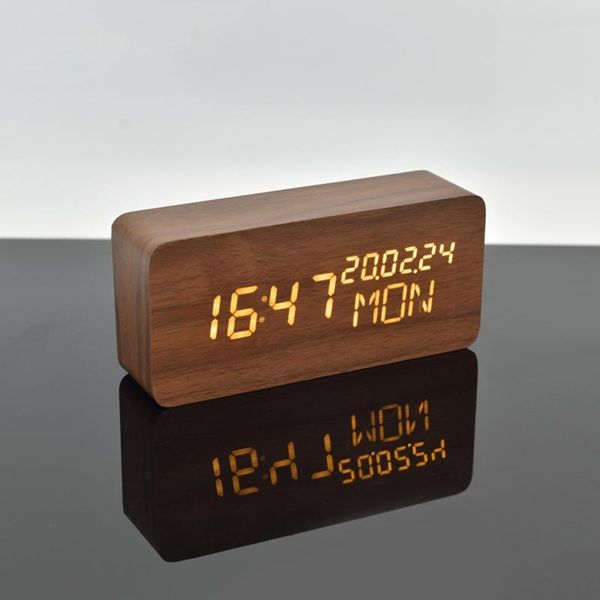 other clocks & accessories deskled temperature and humidity dual display wooden alarm clock electronic
other clocks & accessories deskled temperature and humidity dual display wooden alarm clock electronic