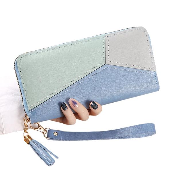 wallets geometric pu leather women long zipper coin purses tassel design clutch wallet female money holder, Red;black
wallets geometric pu leather women long zipper coin purses tassel design clutch wallet female money holder, Red;black