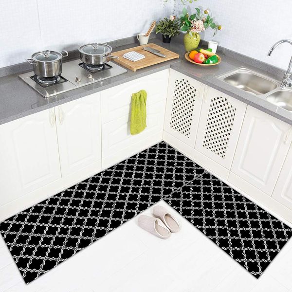 american black and white grid kitchen absorbent carpet mat set balcony entrance door foot
american black and white grid kitchen absorbent carpet mat set balcony entrance door foot
