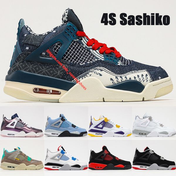 jump 4 basketball shoes leather 4s sashiko red thunder what the monsoon university blue bred mens womens sports sneakers size 36-47, Black
jump 4 basketball shoes leather 4s sashiko red thunder what the monsoon university blue bred mens womens sports sneakers size 36-47, Black