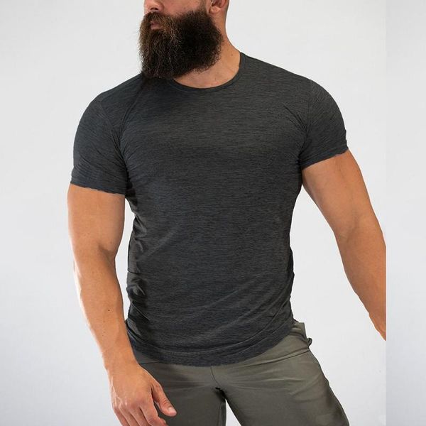 men's t-shirts summer high elasticity fitness running exercise round neck t-shirt casual tide brand sports short sleeve, White;black
men's t-shirts summer high elasticity fitness running exercise round neck t-shirt casual tide brand sports short sleeve, White;black