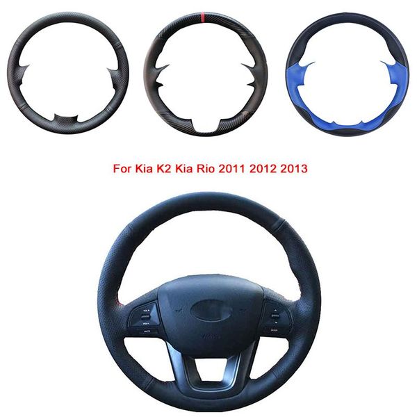 steering wheel covers breathable punch hand-stitched black artificial leather car cover for kia k2 rio 2011 2012 2013
steering wheel covers breathable punch hand-stitched black artificial leather car cover for kia k2 rio 2011 2012 2013