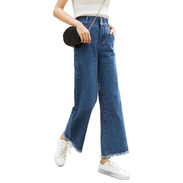 women's pants & capris casual women high waist straight wide leg loose denim jeans ninth trousers jean woman for with, Black;white
women's pants & capris casual women high waist straight wide leg loose denim jeans ninth trousers jean woman for with, Black;white