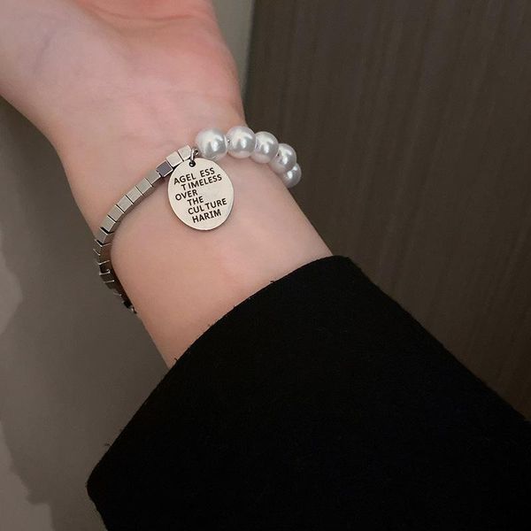 bangle fashion pearl splicing energy opening bracelets for women adjustable trend temperament bracelet hand jewelry female gifts, Black
bangle fashion pearl splicing energy opening bracelets for women adjustable trend temperament bracelet hand jewelry female gifts, Black