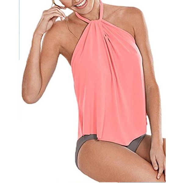 one-piece suits swimwear bikini hanging neck women solid color split beach
one-piece suits swimwear bikini hanging neck women solid color split beach