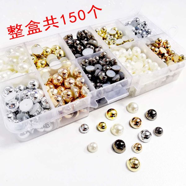 box half round pearl 6-8mm mobile phone manicure diy accessories flat bottom can paste rivets
box half round pearl 6-8mm mobile phone manicure diy accessories flat bottom can paste rivets