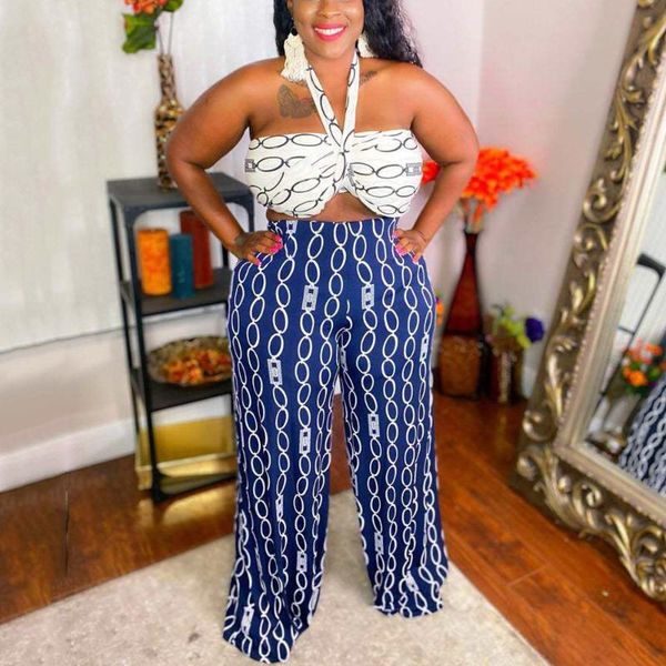 women's two piece pants 4xl 5xl plus size sets printed crop & wide leg high waisted fashion french american outfts matching, White
women's two piece pants 4xl 5xl plus size sets printed crop & wide leg high waisted fashion french american outfts matching, White