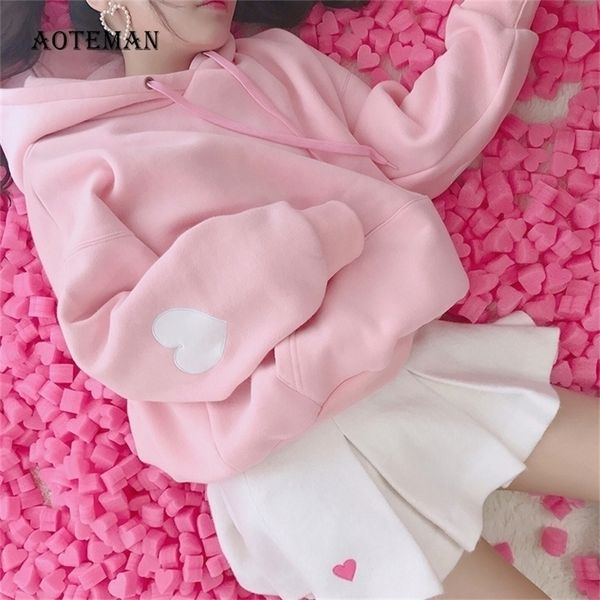 autumn spring hoodies women casual pullover velvet hooded sweatshirts women maiden style solid loose sweatshirt female 201126, Black
autumn spring hoodies women casual pullover velvet hooded sweatshirts women maiden style solid loose sweatshirt female 201126, Black