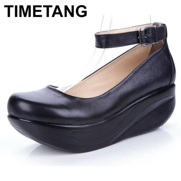 boots timetang women's genuine leather platform shoes wedges black lady casual swing high heels shoe plus size 34-43
boots timetang women's genuine leather platform shoes wedges black lady casual swing high heels shoe plus size 34-43