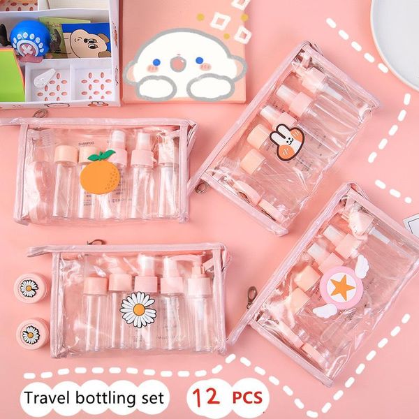 liquid soap dispenser cartoon travel bottling set portable cosmetic sample empty bottle skin care product spray storage bag
liquid soap dispenser cartoon travel bottling set portable cosmetic sample empty bottle skin care product spray storage bag