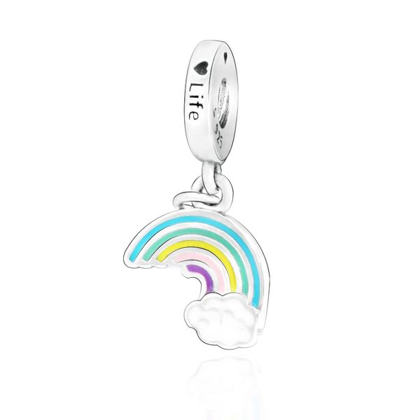 2020 new 925 sterling silver rainbow pendant beads fit original pandora charms bracelets women diy jewelry gift, Black
2020 new 925 sterling silver rainbow pendant beads fit original pandora charms bracelets women diy jewelry gift, Black