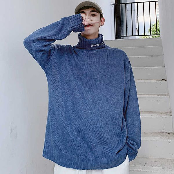 men's sweaters turtleneck printed collar man winter warm casual fashion knitted pullovers big size male 7 colors yjki, White;black
men's sweaters turtleneck printed collar man winter warm casual fashion knitted pullovers big size male 7 colors yjki, White;black