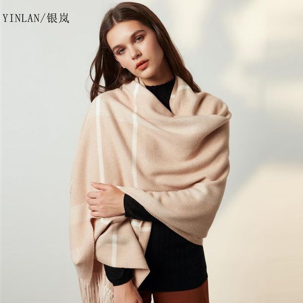 scarves 2021 wool scarf for women winter korean version joker thickened herringbone mosaic long style plus thermal shawl dual use, Blue;gray
scarves 2021 wool scarf for women winter korean version joker thickened herringbone mosaic long style plus thermal shawl dual use, Blue;gray