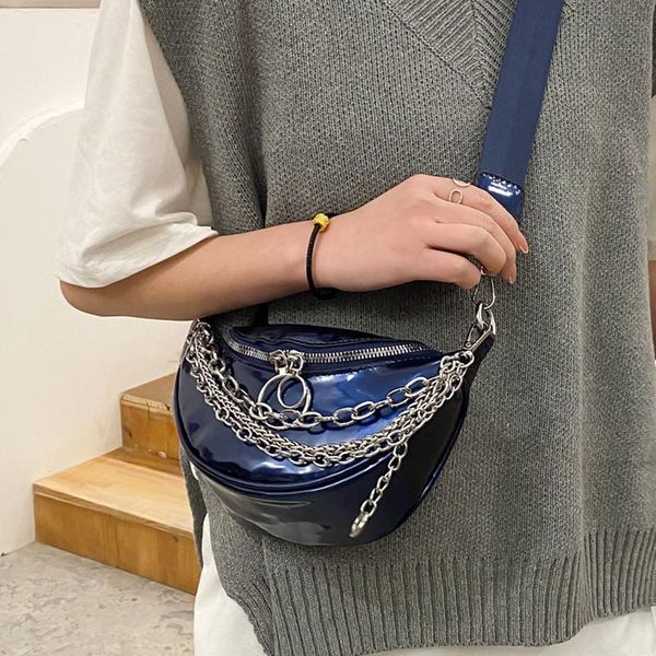 designer women's bag belt bags paint surface pu leather chain fanny pack bananka fashion shoulder bag belly band waist
designer women's bag belt bags paint surface pu leather chain fanny pack bananka fashion shoulder bag belly band waist