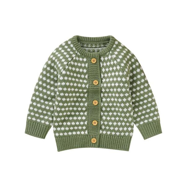 pullover spring autumn toddlers knitted cardigan, baby boys girls dot round collar long sleeve single-breasted outwear casual, Blue
pullover spring autumn toddlers knitted cardigan, baby boys girls dot round collar long sleeve single-breasted outwear casual, Blue