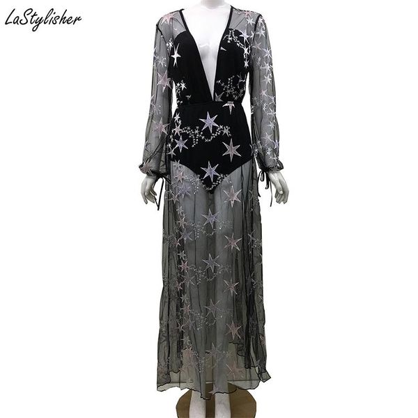 casual dresses lastylisher women mesh bikini cover up transparent split summer beach dress swimwear tunic long maxi beachwear 2021, Black;gray
casual dresses lastylisher women mesh bikini cover up transparent split summer beach dress swimwear tunic long maxi beachwear 2021, Black;gray