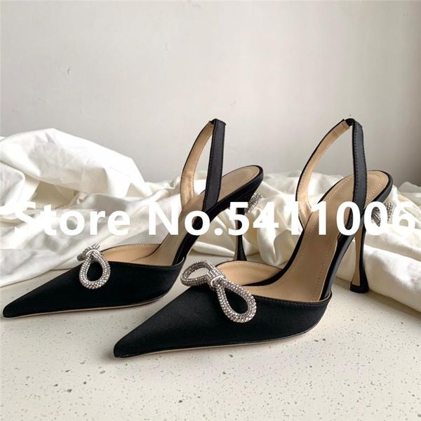 2021 slingback women sandals shoes crystal party wedding lady high heels brand pvc transparent designer ponited toe woman shoe, Black
2021 slingback women sandals shoes crystal party wedding lady high heels brand pvc transparent designer ponited toe woman shoe, Black