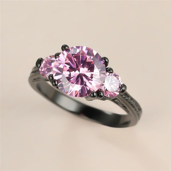 wedding rings luxury female pink crystal stone ring vintage 14kt black gold for women cute bride round zircon engagement, Slivery;golden
wedding rings luxury female pink crystal stone ring vintage 14kt black gold for women cute bride round zircon engagement, Slivery;golden