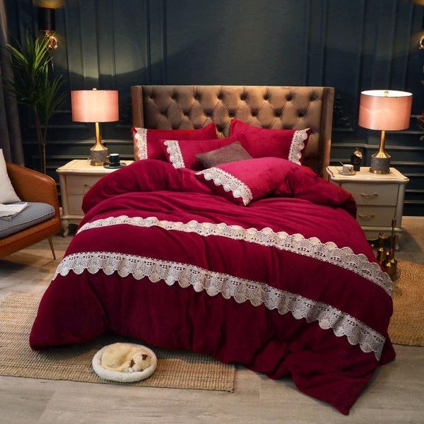 bedding sets soft crystal velvet flannel fleece lace set double cover quilting home linen bed duvet textile pillowcases skirt
bedding sets soft crystal velvet flannel fleece lace set double cover quilting home linen bed duvet textile pillowcases skirt