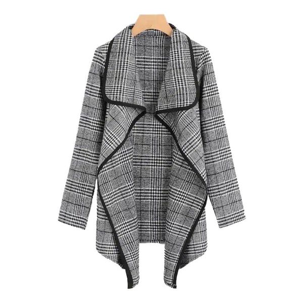 women's trench coats 2021 foreign trade autumn winter style plaid windbreaker lapel brushed woolen coat long fashion clothes, Tan;black
women's trench coats 2021 foreign trade autumn winter style plaid windbreaker lapel brushed woolen coat long fashion clothes, Tan;black