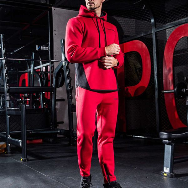 autumn new fitness men's suit leisure elastic plush sweater pants sports two piece set, Gray
autumn new fitness men's suit leisure elastic plush sweater pants sports two piece set, Gray