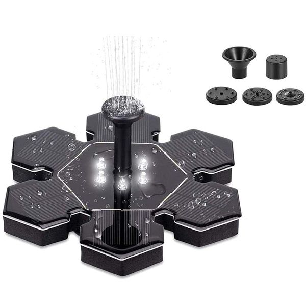 solar fountain pump with lights upgraded water bird bath fountains for outdoors pond pool garden decorations
solar fountain pump with lights upgraded water bird bath fountains for outdoors pond pool garden decorations