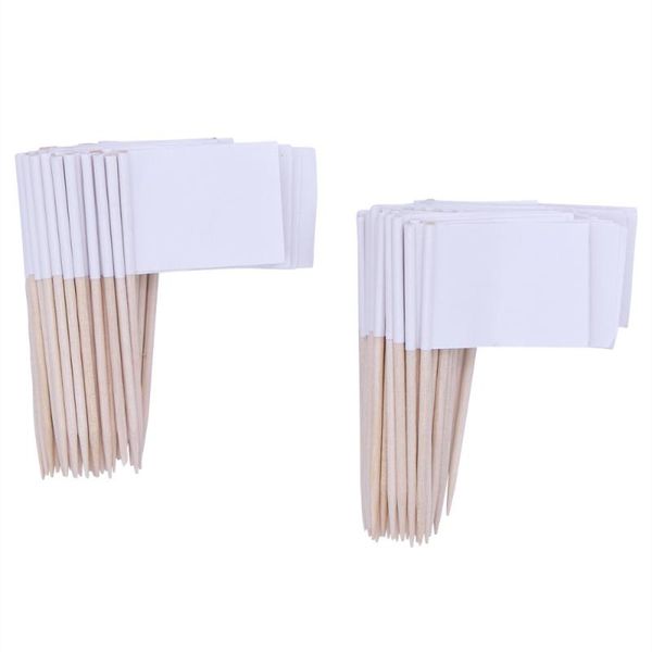 forks pack of 100 racing flag toothpicks picks appetizer fruit sticks for cocktail party - white
forks pack of 100 racing flag toothpicks picks appetizer fruit sticks for cocktail party - white