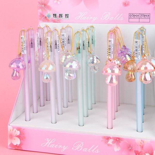 gel pens 20 pcs/lot crystal mushroom pendant pen cute 0.5mm black ink signature promotional gift stationery school supplies
gel pens 20 pcs/lot crystal mushroom pendant pen cute 0.5mm black ink signature promotional gift stationery school supplies