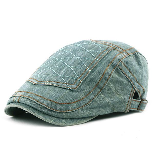 berets casual spring summer hat men women denim splicing sboy caps visors cotton cabbie herringbone cap duckbill ivy flat, Blue;gray
berets casual spring summer hat men women denim splicing sboy caps visors cotton cabbie herringbone cap duckbill ivy flat, Blue;gray